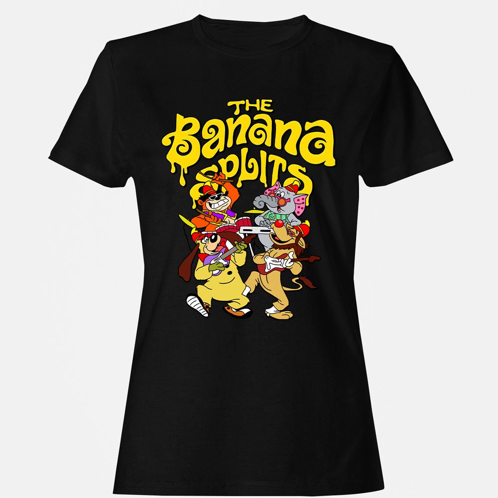 Women's T-Shirt - 6195MQGL - Black - 1