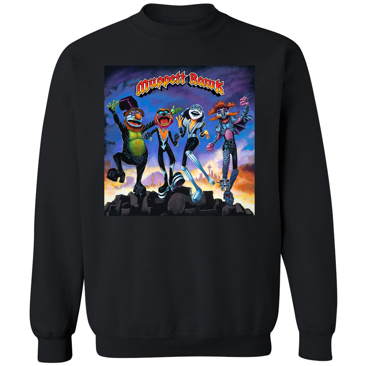 Classic Unisex Sweatshirt - G8ND1BG9 - Black - 1