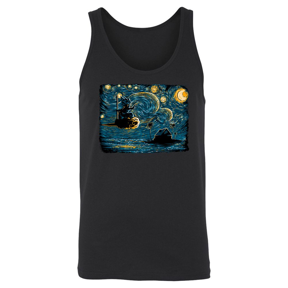 Unisex Jersey Tank - LZYJQSSX - Black - 1