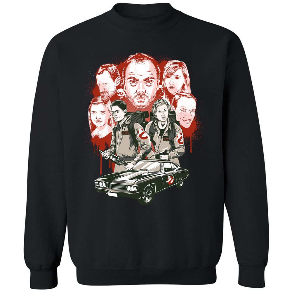 Classic Unisex Sweatshirt - W65FKVTC - Black - 1