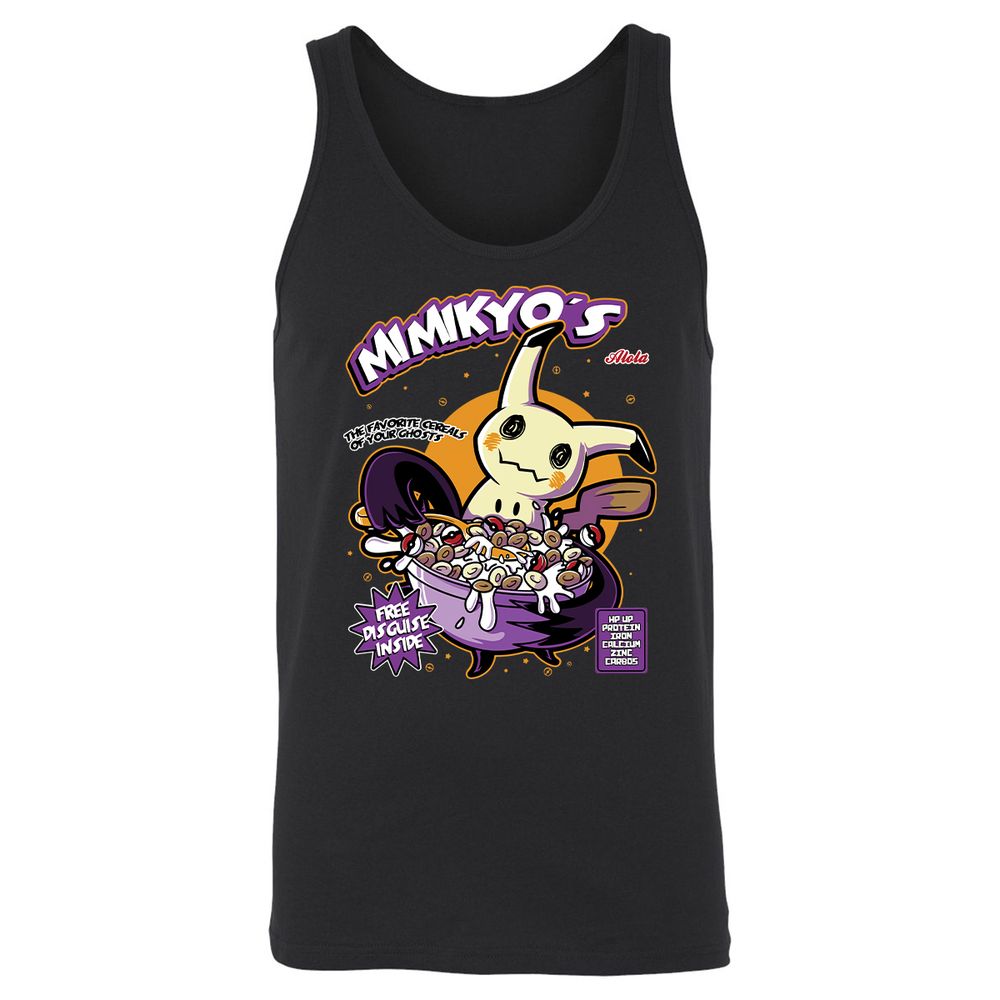 Unisex Jersey Tank - 5WGGR9RT - Black - 1