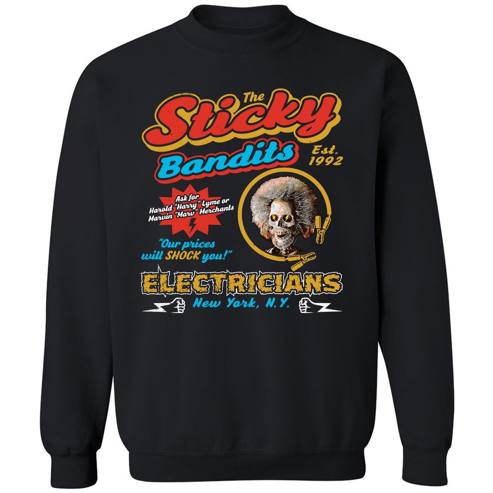 Classic Unisex Sweatshirt - ZTSJ1R6Y - Black - 1