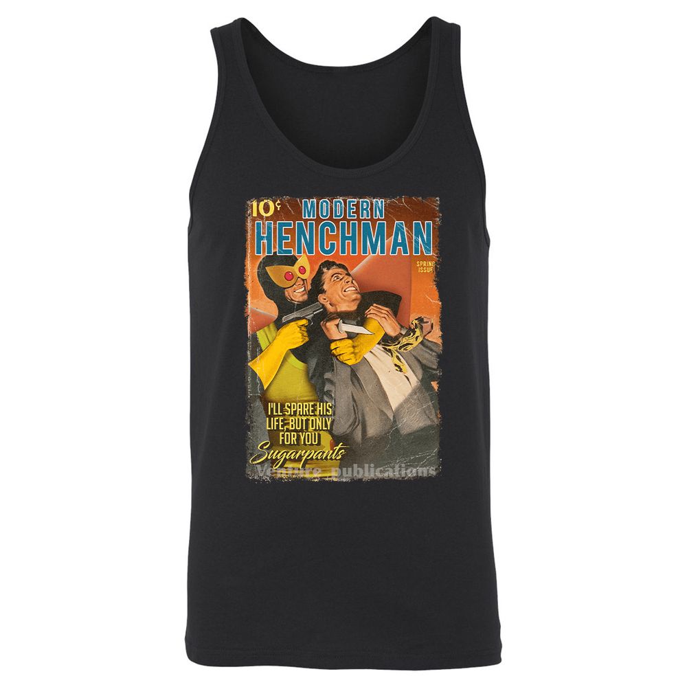Unisex Jersey Tank - 78H73J4B - Black - 1