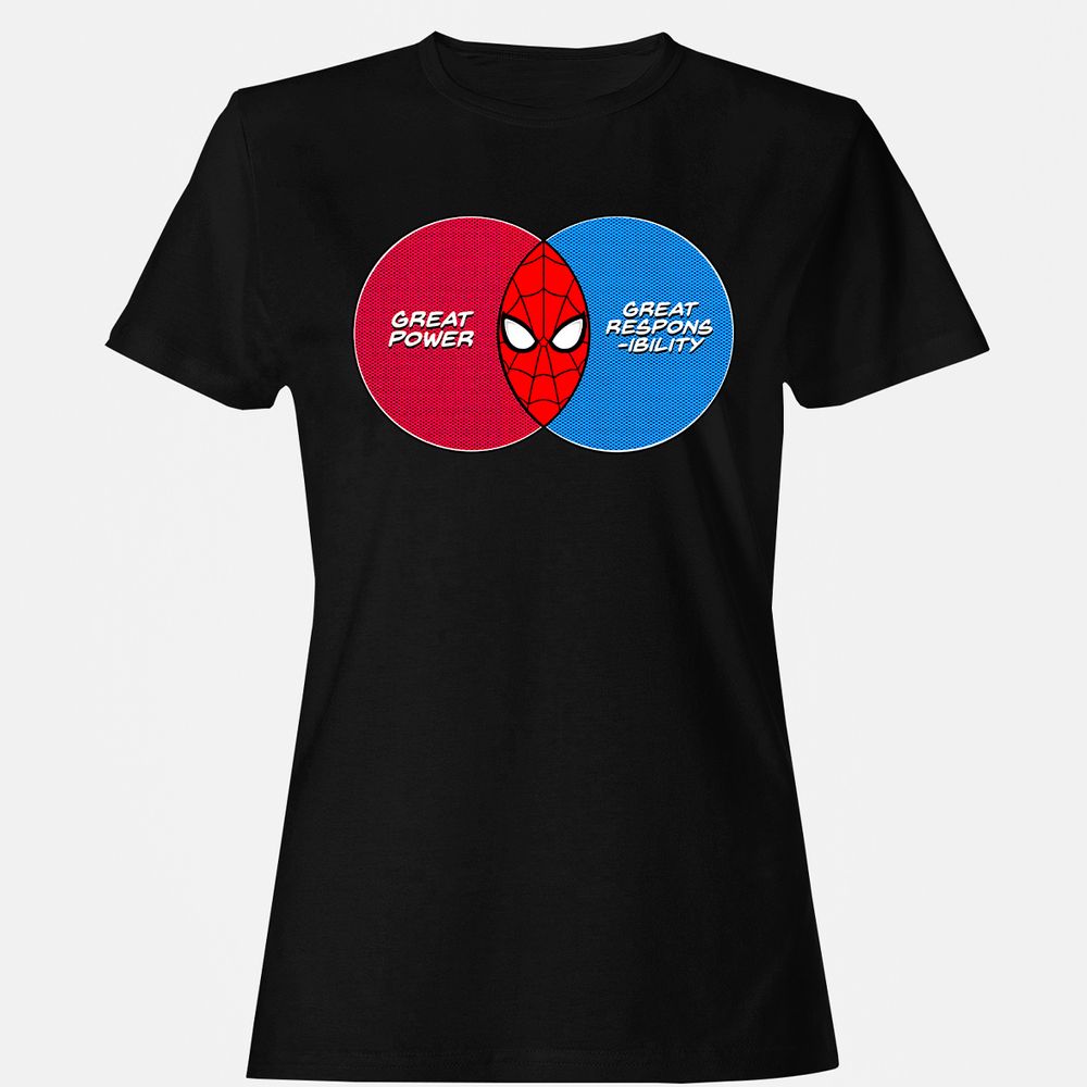 Women's T-Shirt - 5FCXRV93 - Black - 1