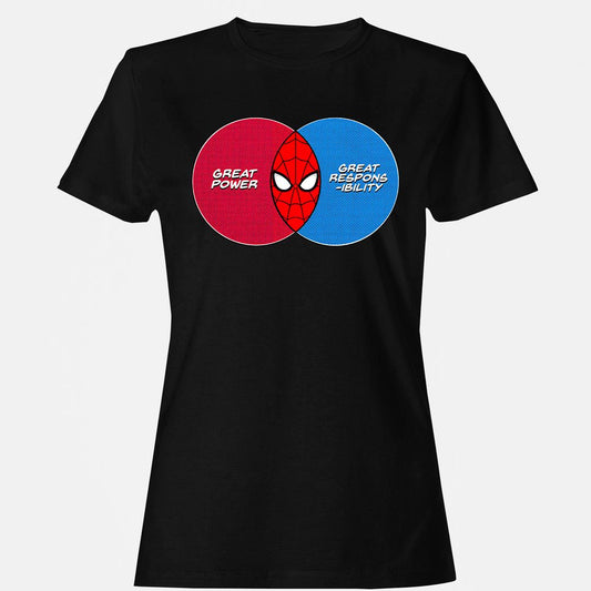 Women's T-Shirt - 5FCXRV93 - Black - 1