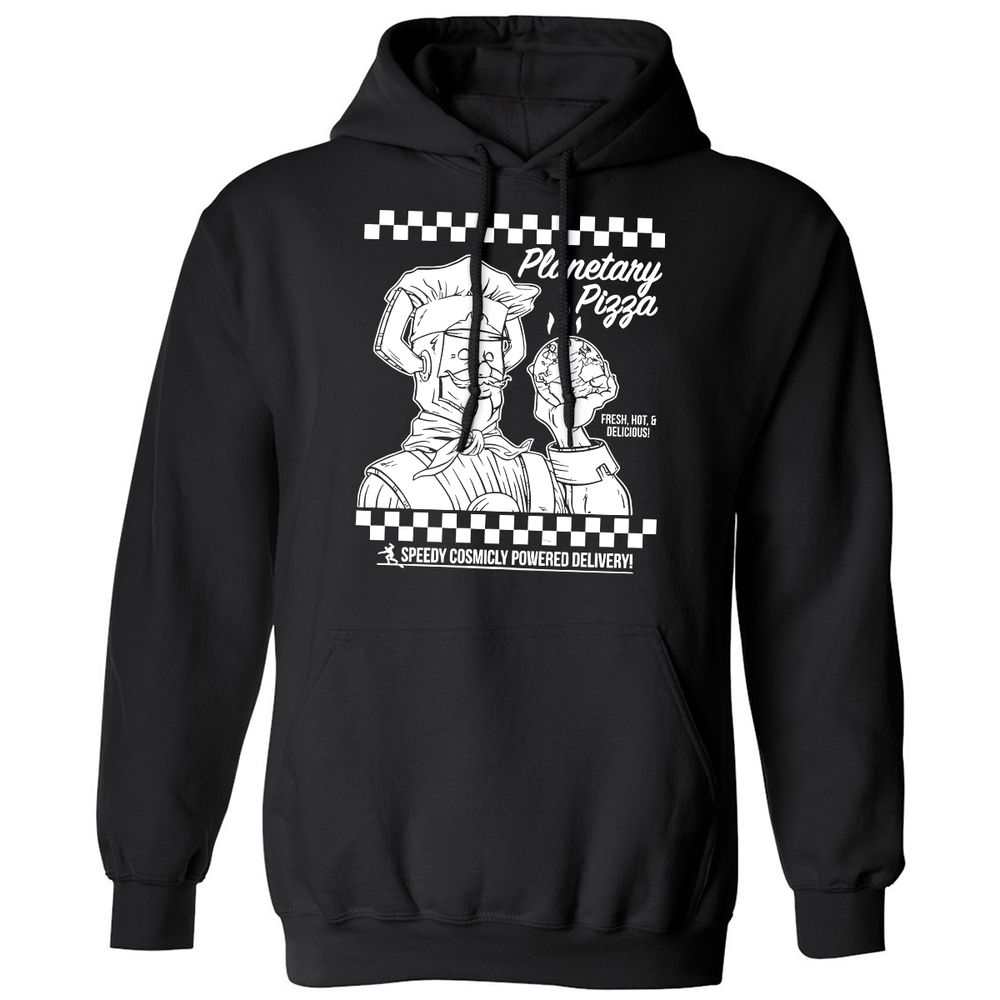 Classic Unisex Hoodie - 6UZR8GFH - Black - 1