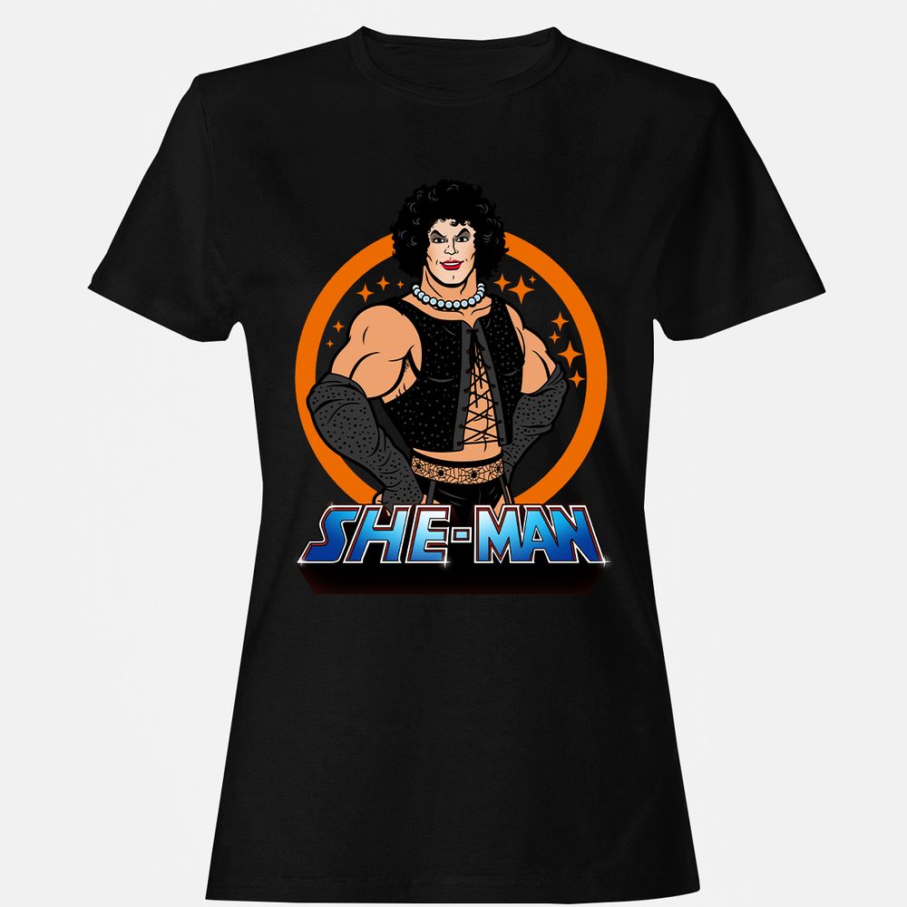 Women's T-Shirt - 64X4JWBX - Black - 1