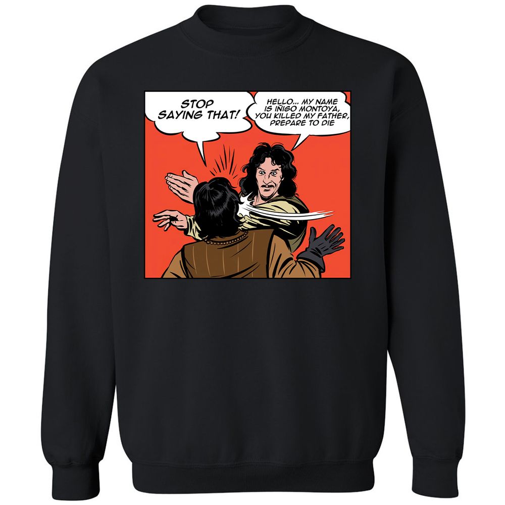 Classic Unisex Sweatshirt - 5QGRYUL7 - Black - 1