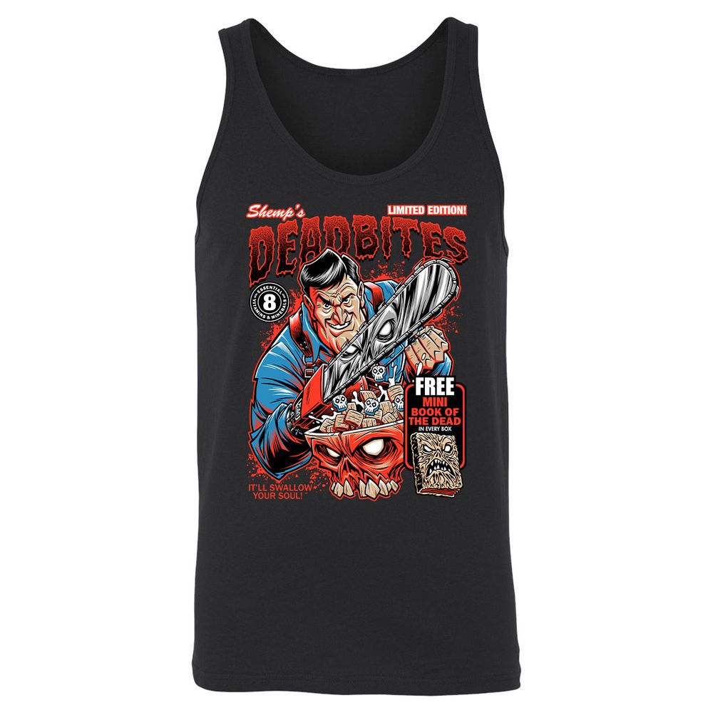 Unisex Jersey Tank - W4LDYRG4 - Black - 1