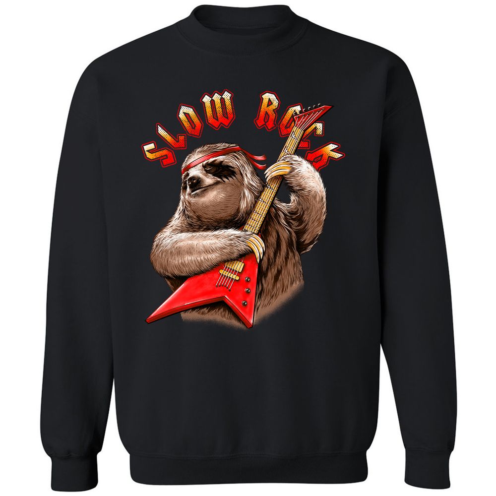 Classic Unisex Sweatshirt - W9H43F3K - Black - 1