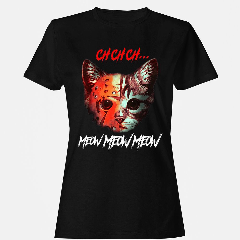 Women's T-Shirt - XCLMZN34 - Black - 1