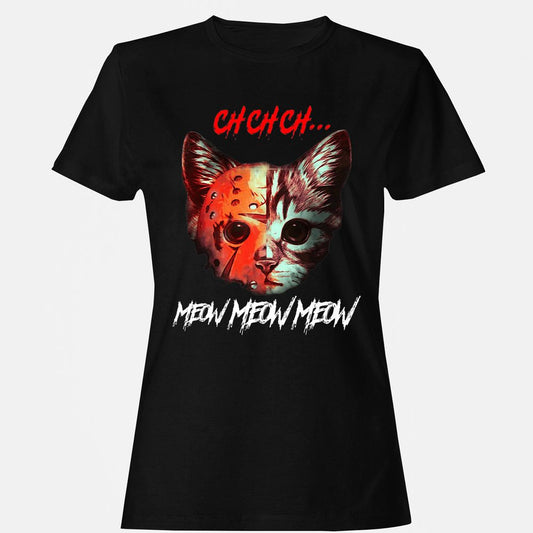 Women's T-Shirt - XCLMZN34 - Black - 1