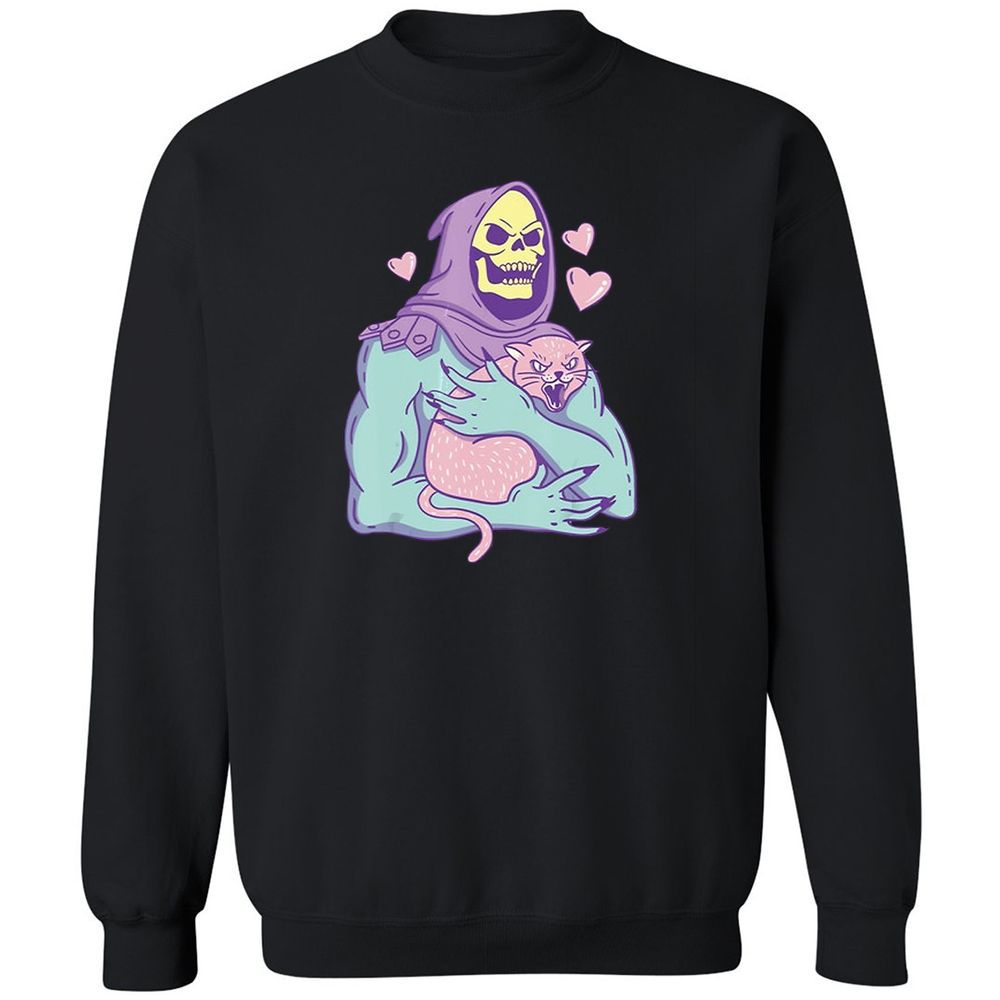 Classic Unisex Sweatshirt - 69C3Y2WJ - Black - 1