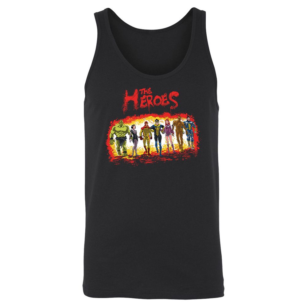 Unisex Jersey Tank - P582CA7G - Black - 1