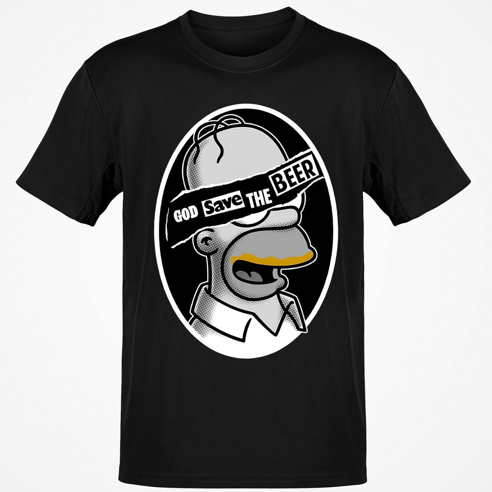Classic Unisex T-Shirt - 7EF48PS7 - Black - 1