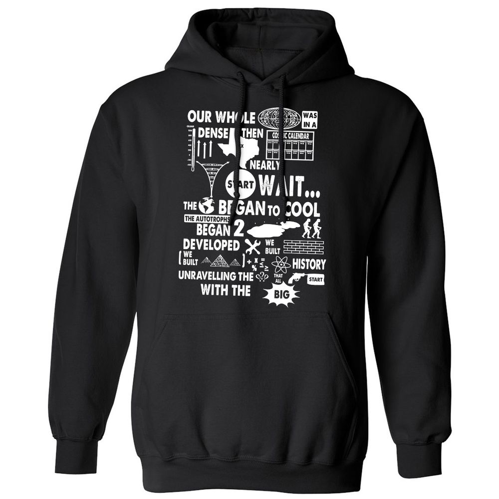 Classic Unisex Hoodie - UXTWLW9A - Black - 1