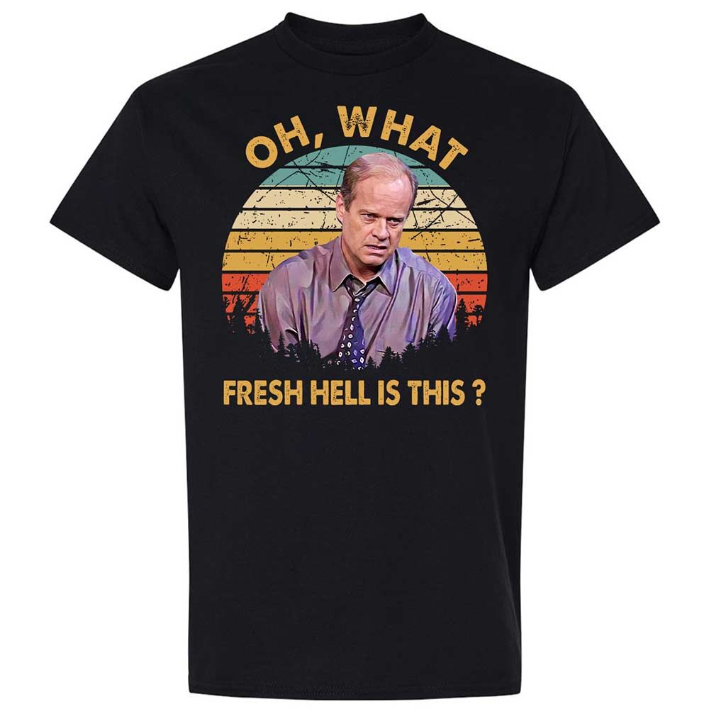 Oh What Fresh Hell Is This - Black - 1