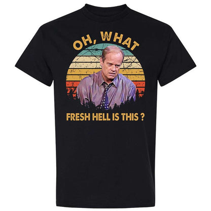 Oh What Fresh Hell Is This - Black - 1