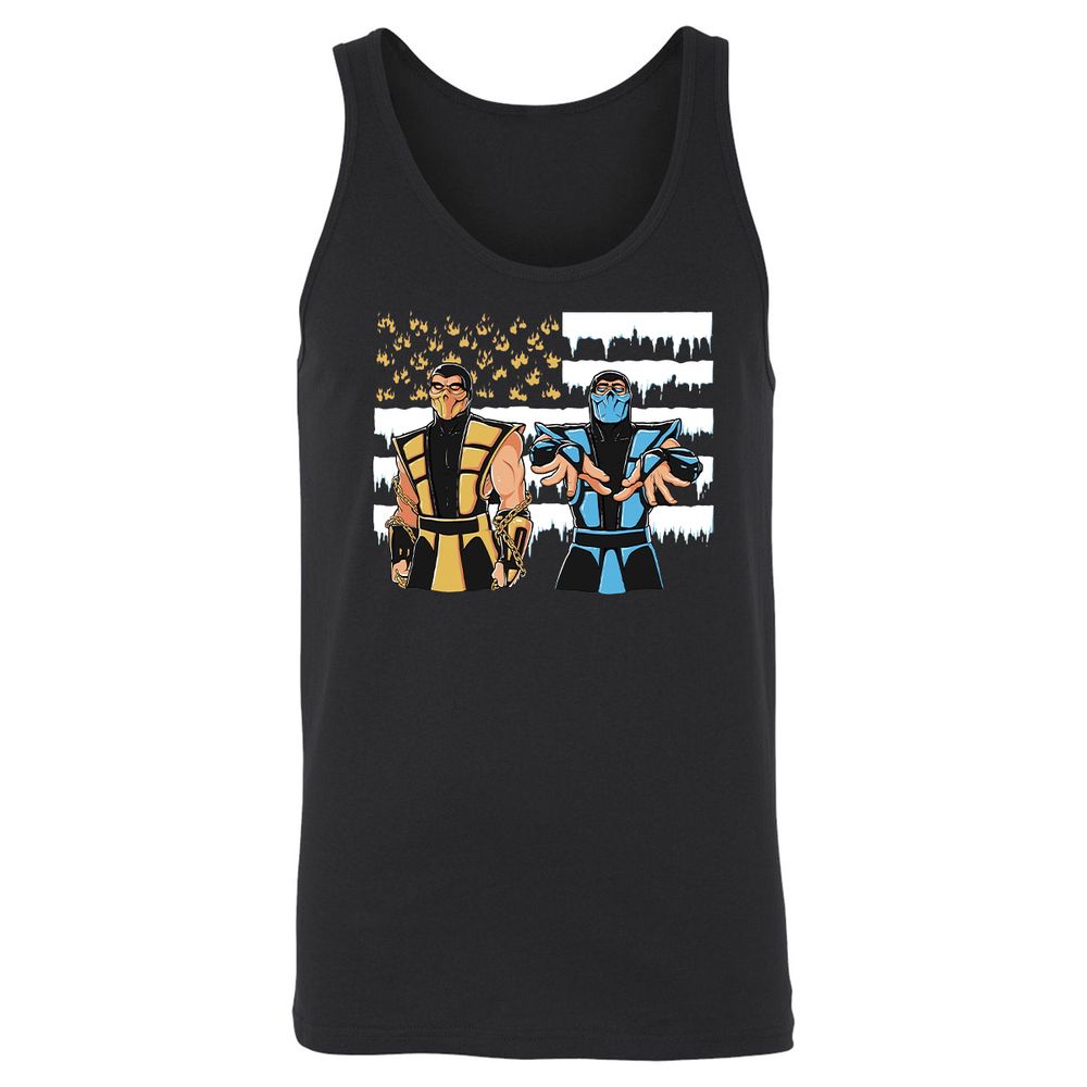 Unisex Jersey Tank - 7BVYVL8D - Black - 1