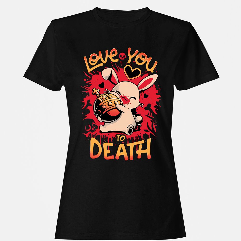 Women's T-Shirt - HXW6QM1N - Black - 1