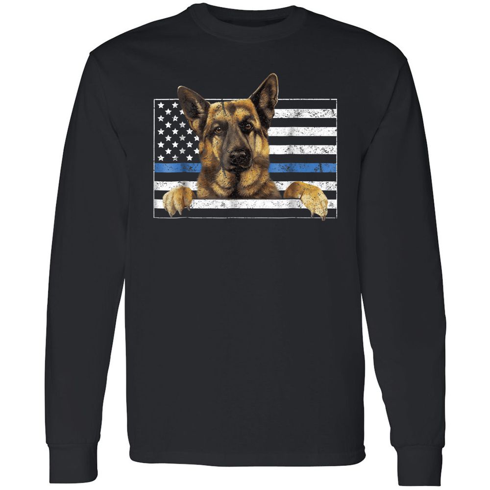 Long Sleeve T-Shirt - 7QEP6SCA - Black - 1