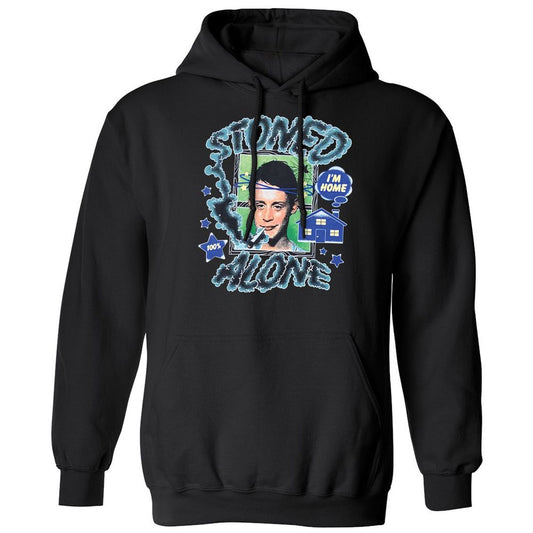 Stoned home alone - Black - 1