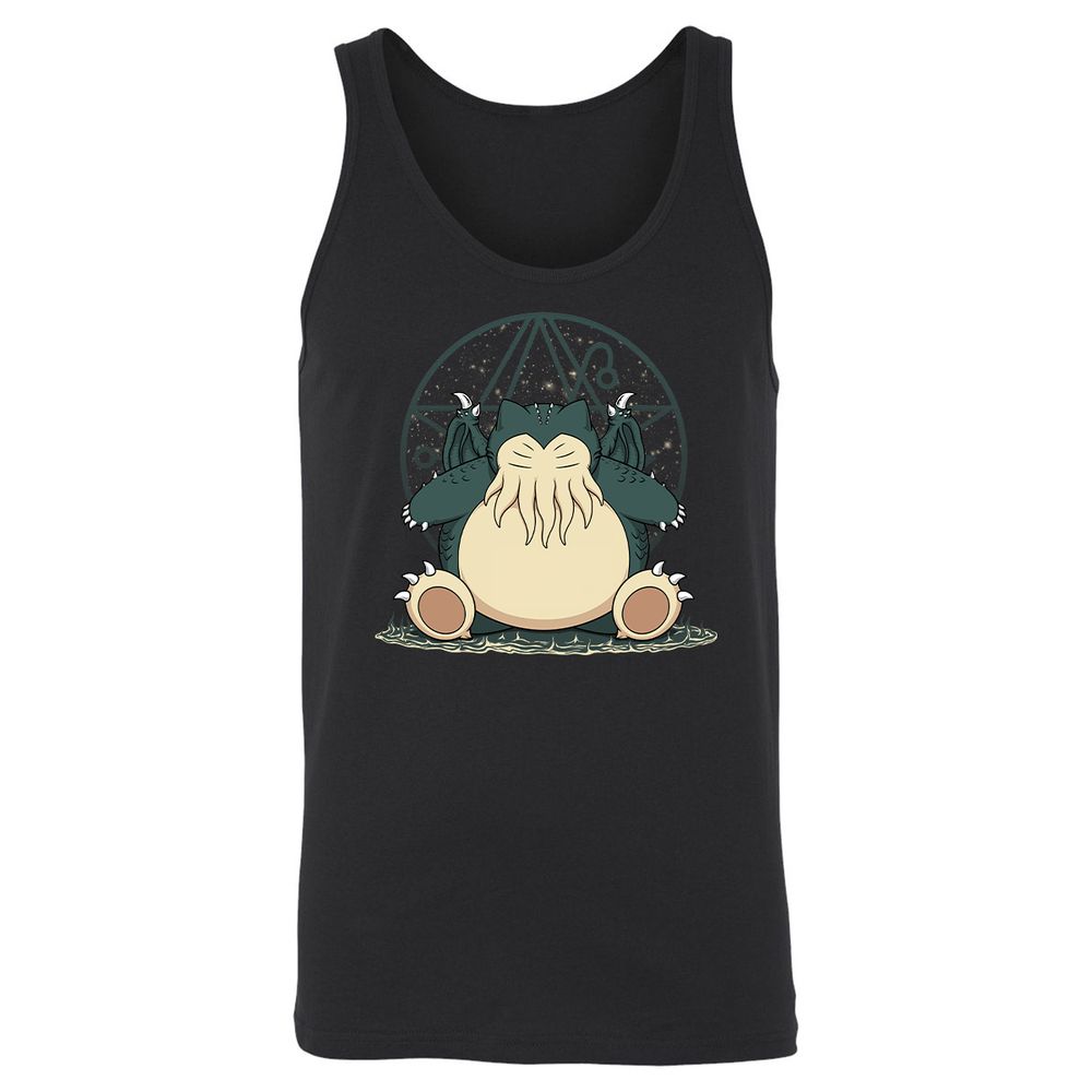 Unisex Jersey Tank - KQ4S1GCD - Black - 1