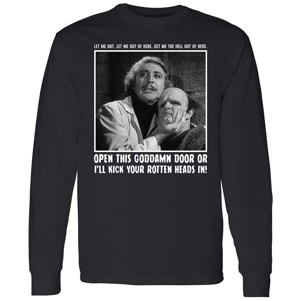 Long Sleeve T-Shirt - 1858FQFS - Black - 1