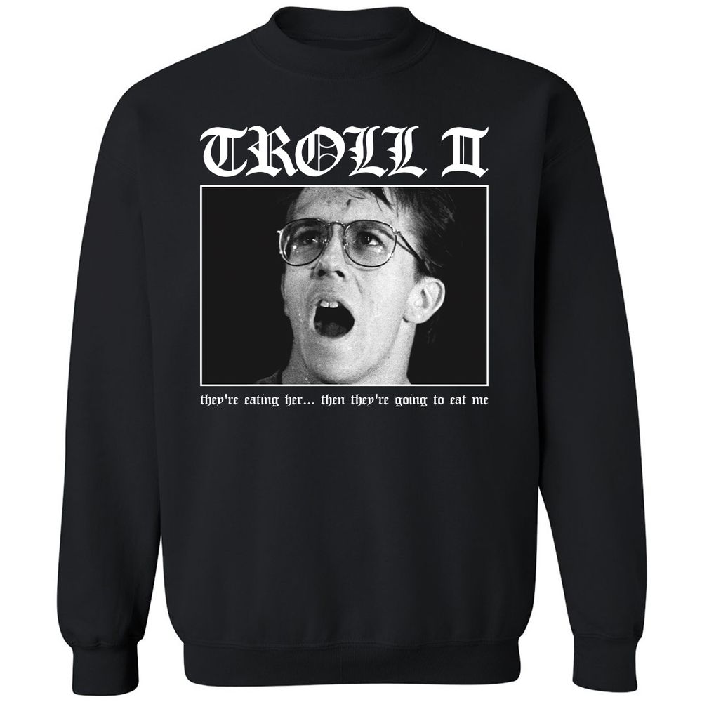 Classic Unisex Sweatshirt - F8C9PKM2 - Black - 1