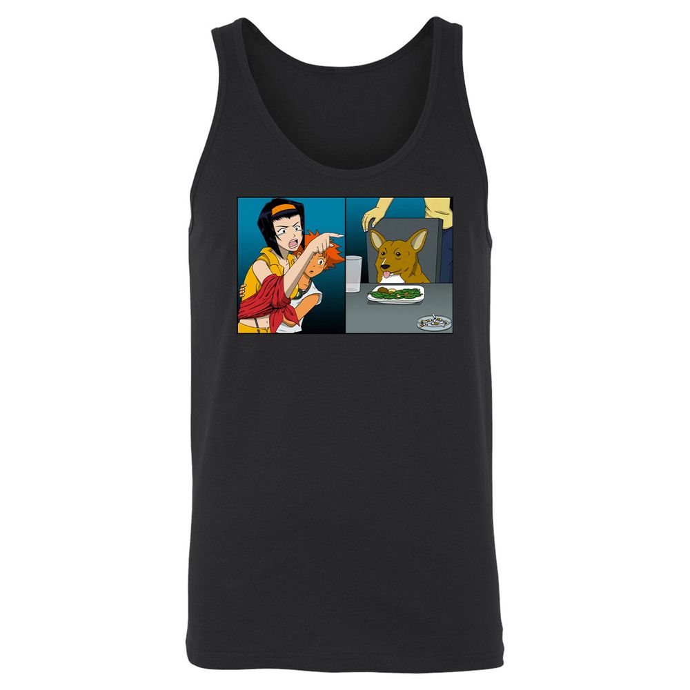 Unisex Jersey Tank - E94XSR8X - Black - 1