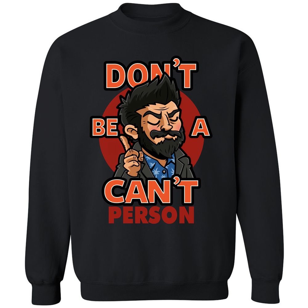 Classic Unisex Sweatshirt - SM4D6KTE - Black - 1