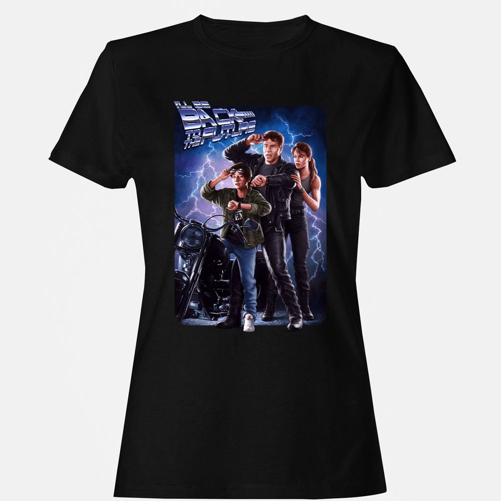 Women's T-Shirt - QB1G4DRN - Black - 1