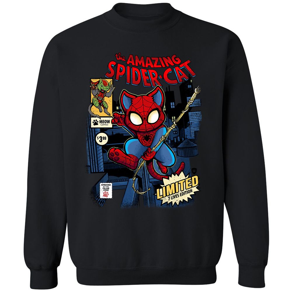 Classic Unisex Sweatshirt - 6MVRV8Y2 - Black - 1