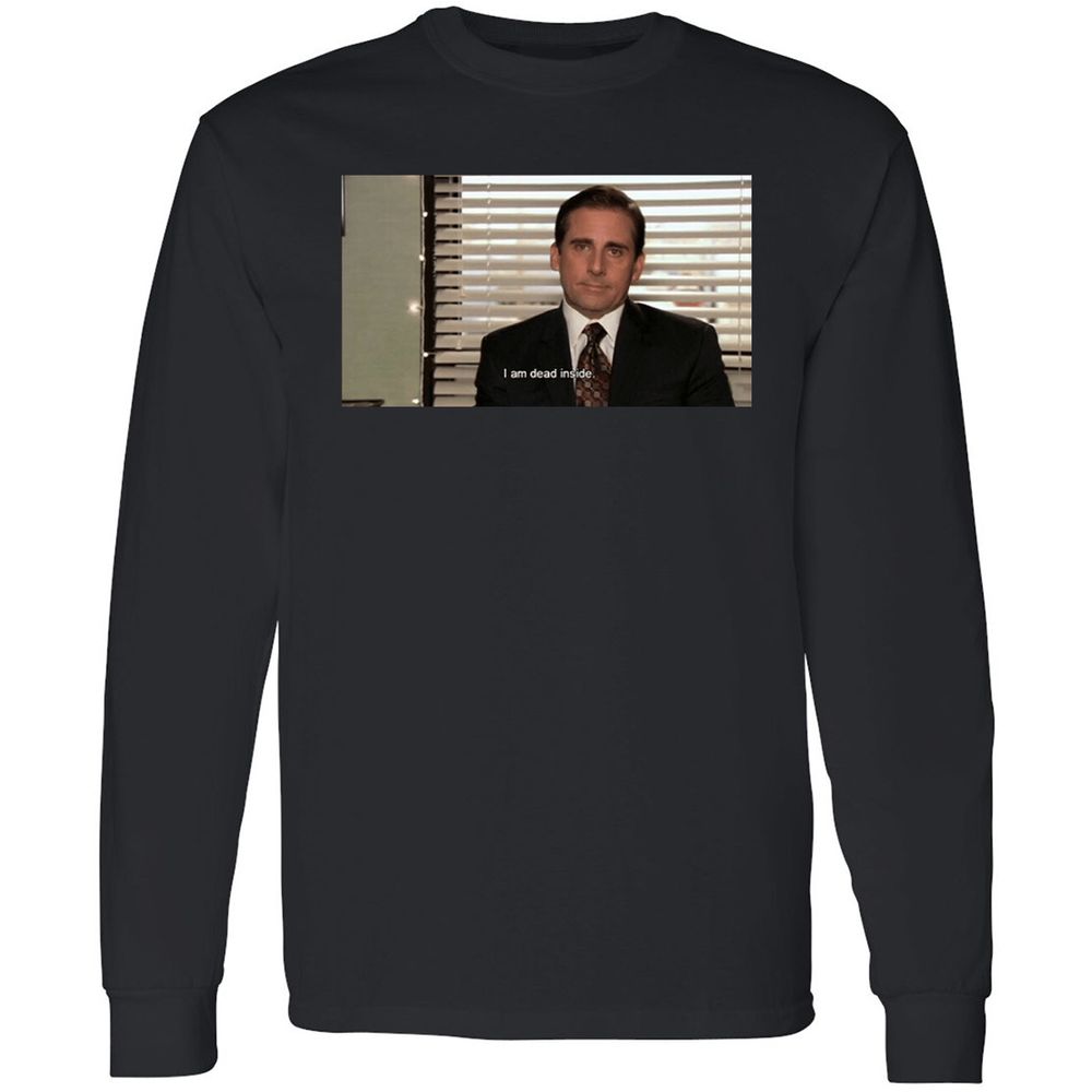 Long Sleeve T-Shirt - ZU1BB8JE - Black - 1