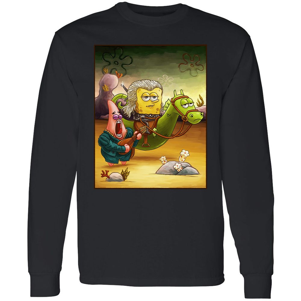 Long Sleeve T-Shirt - UZFZV3RH - Black - 1