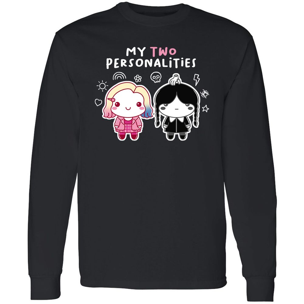 Long Sleeve T-Shirt - 29EUG62E - Black - 1