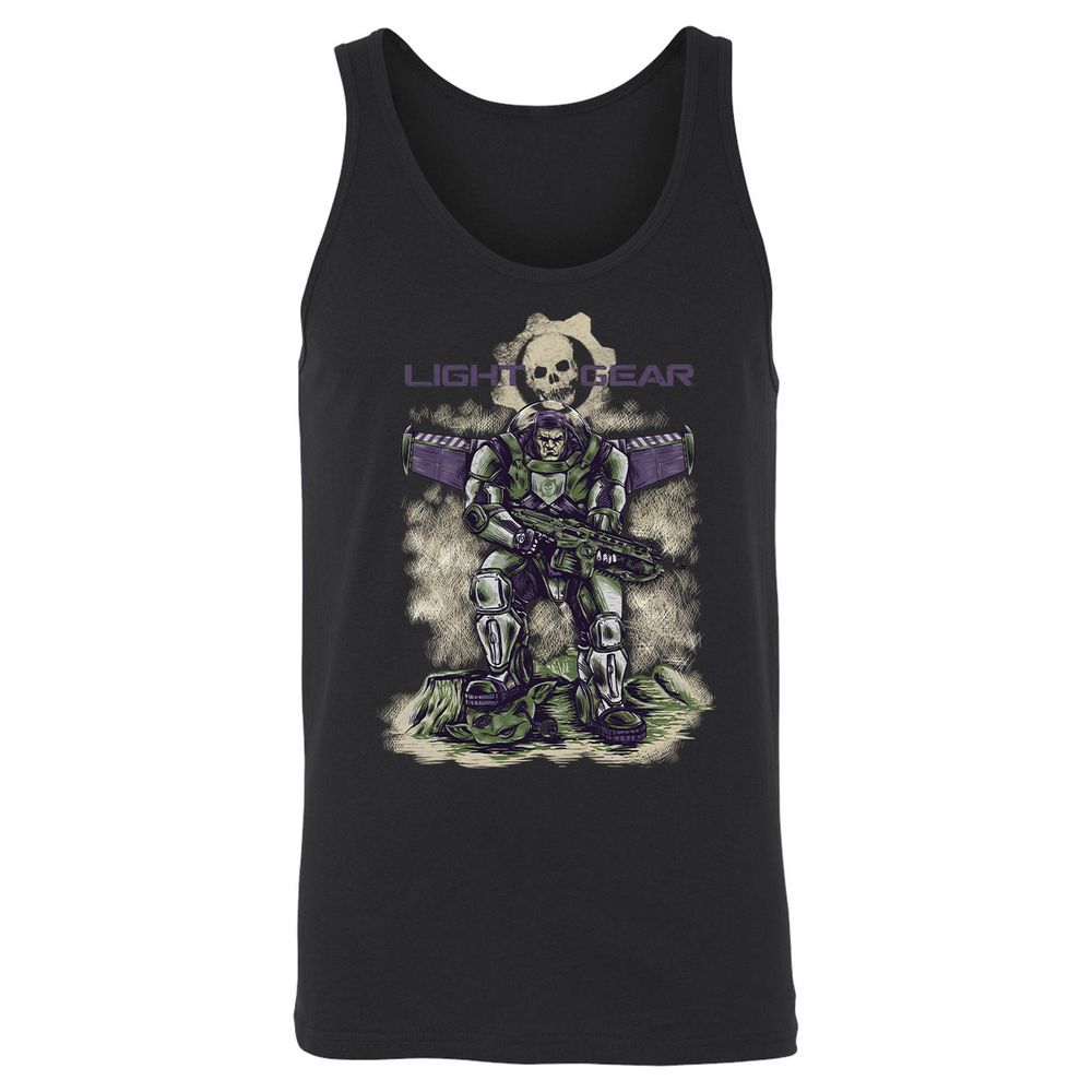 Unisex Jersey Tank - ZTUDBPNG - Black - 1