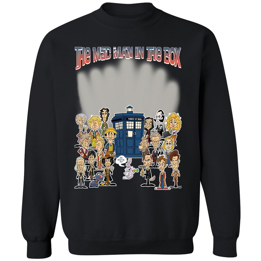 Classic Unisex Sweatshirt - LRES9AKH - Black - 1