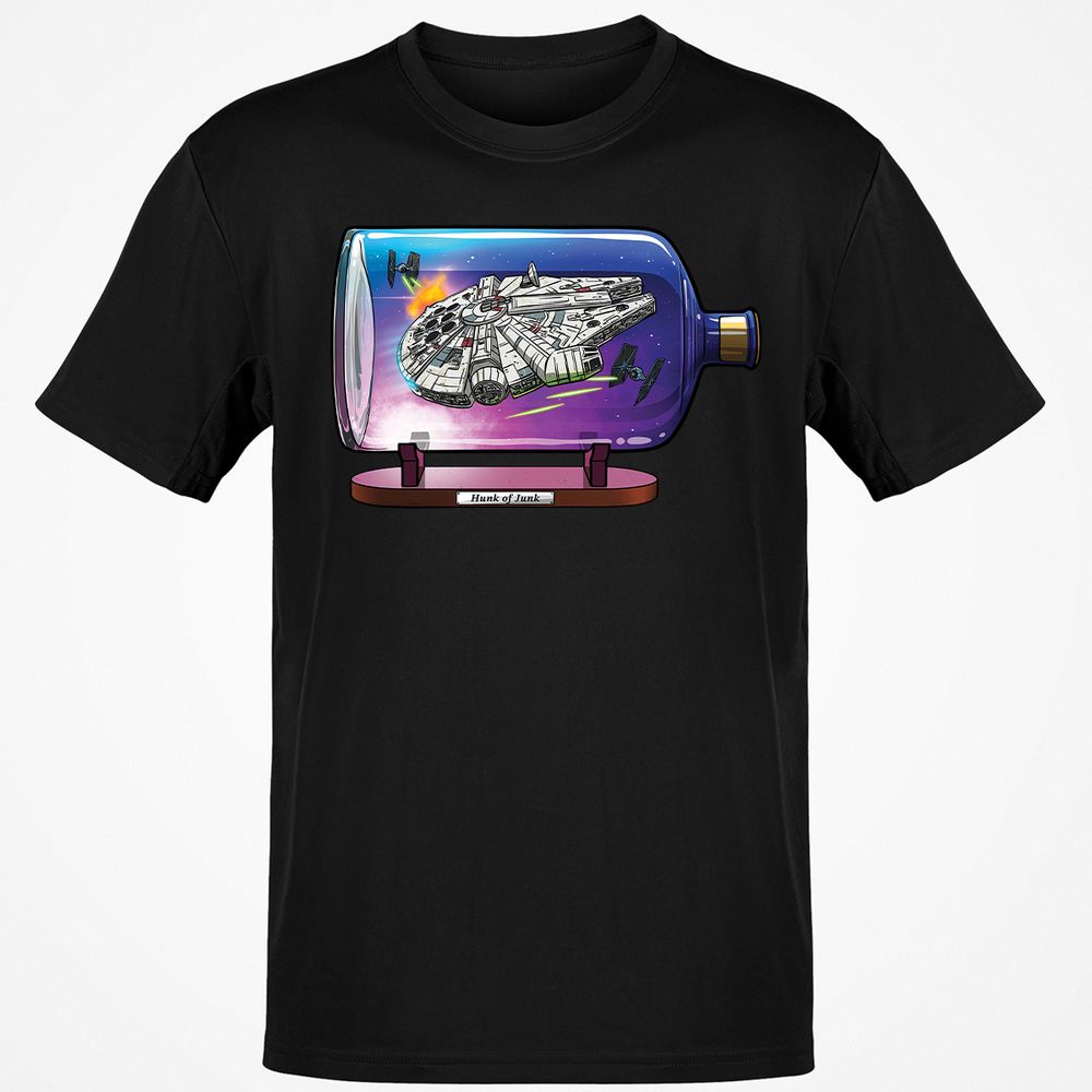 Classic Unisex T-Shirt - 3V3WLDYX - Black - 1