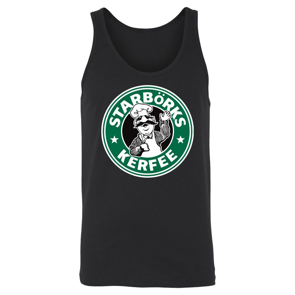 Unisex Jersey Tank - FEZ58UT6 - Black - 1