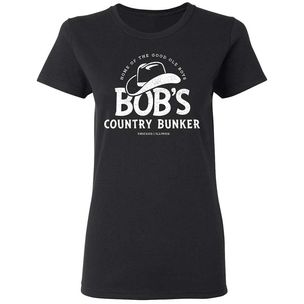 Women's T-Shirt - CK8FDXL9 - Black - 1