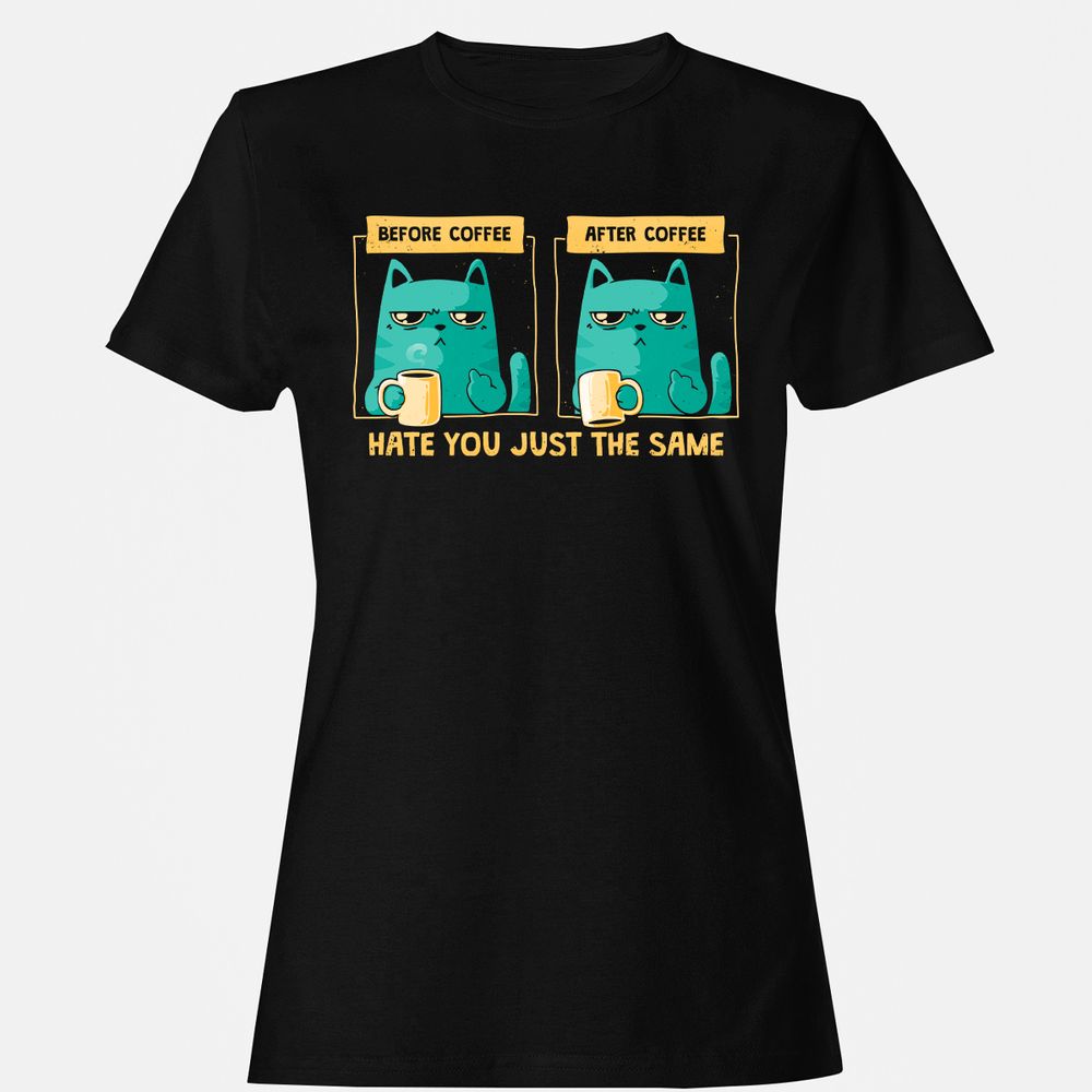 Women's T-Shirt - YC9K4SCG - Black - 1