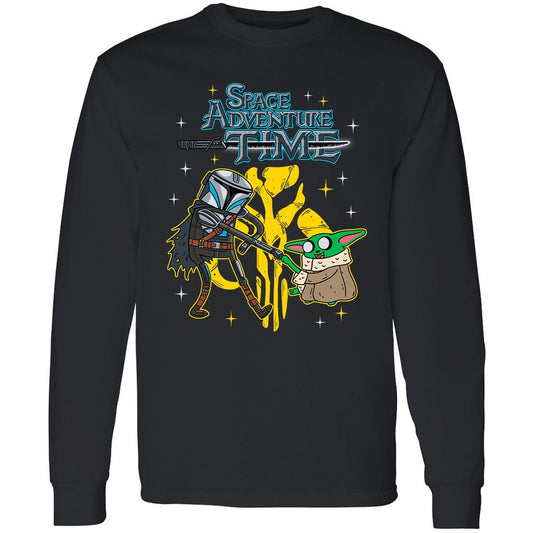 Long Sleeve T-Shirt - VWY6Z8BP - Black - 1