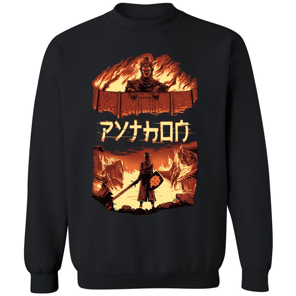 Classic Unisex Sweatshirt - WDL86W9L - Black - 1