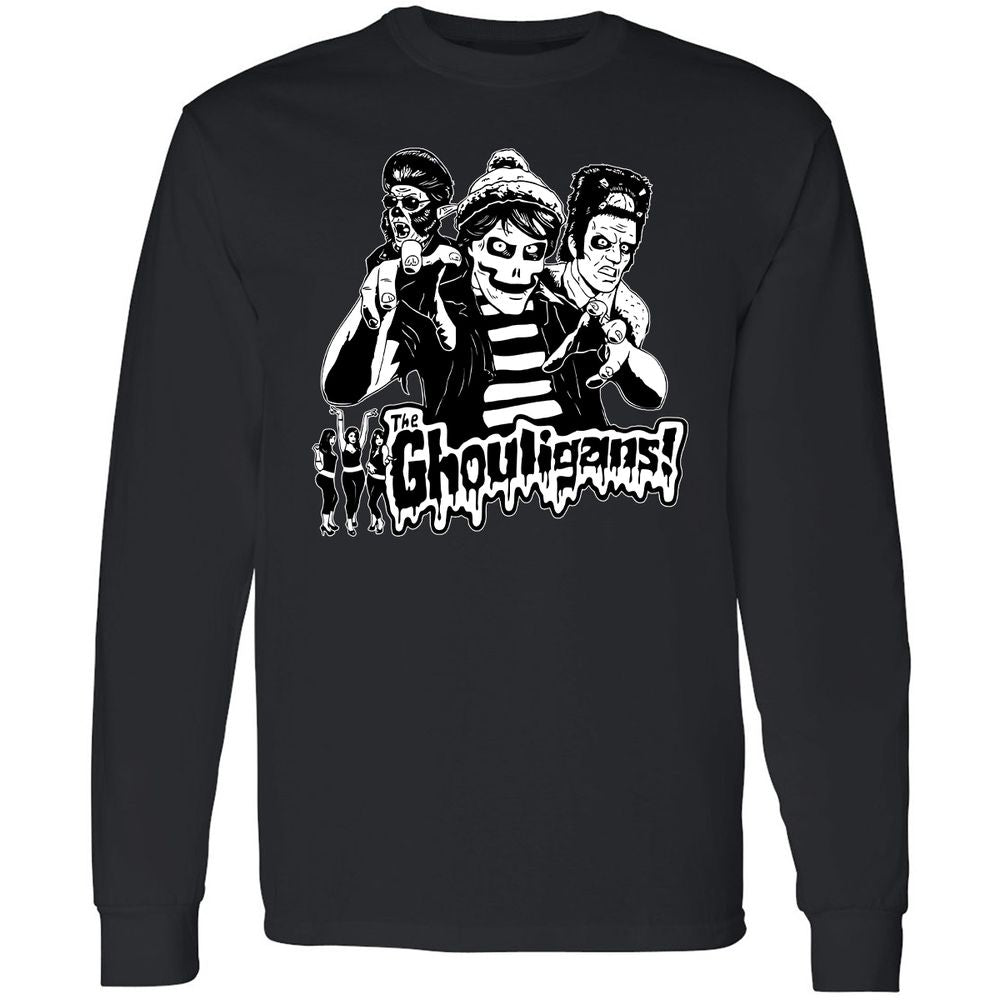 Long Sleeve T-Shirt - SVVUNMNK - Black - 1