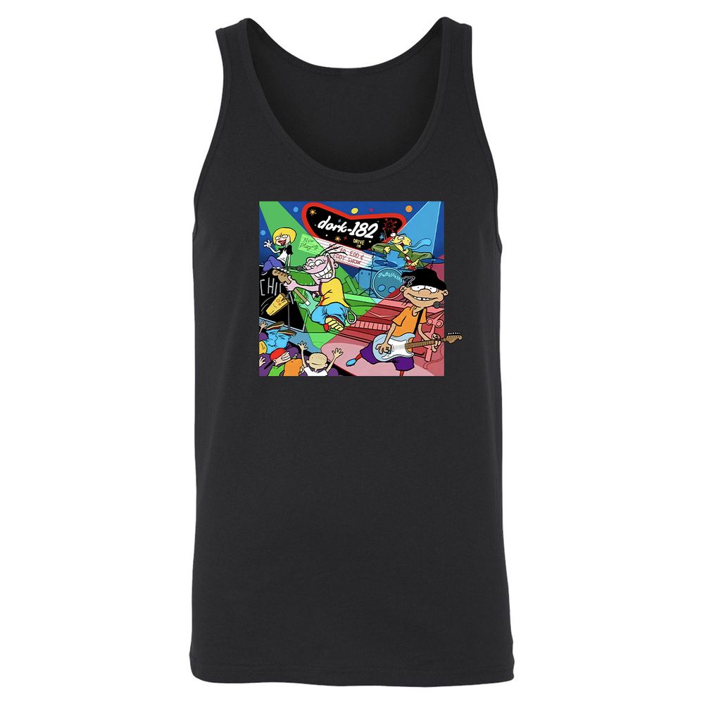Unisex Jersey Tank - 83T9A3JU - Black - 1