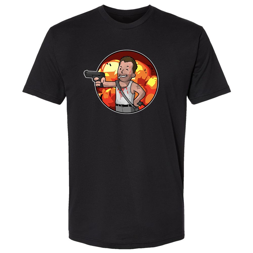 Premium Unisex T-Shirt - 44NURV6C - Black - 1