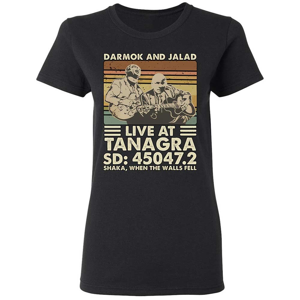 Women's T-Shirt - QCJYLHTQ - Black - 1
