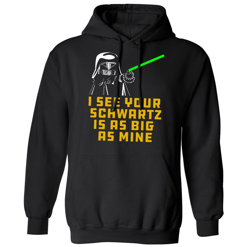 Classic Unisex Hoodie - JFS7TCBG - Black - 1