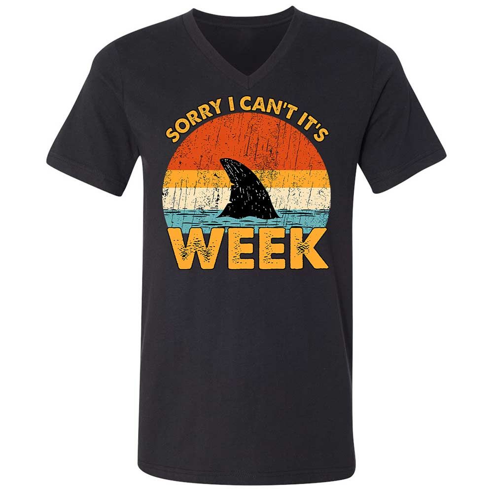 Unisex V-Neck T-Shirt - QJEEKSTK - Black - 1